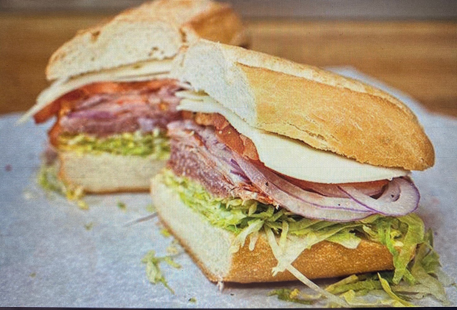 Order Italian Combo Sandwich food online from Town Hall Deli store, Englewood on bringmethat.com