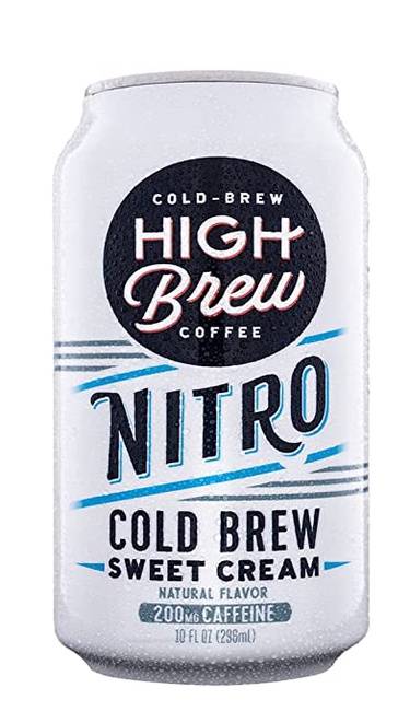 Order Sweet Cream - High Brew Nitro Cold Brew Coffee food online from The Cookie Dough Cafe store, Portland on bringmethat.com