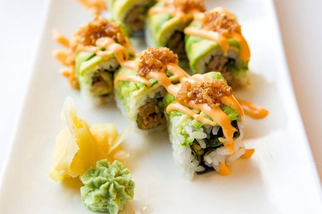 Order Avocado Firewall Maki food online from B Cafe store, Quincy on bringmethat.com