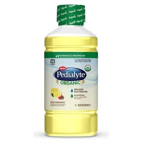 Order Pedialyte Organic Electrolyte Solution - 33.8 fl oz food online from Walgreens store, Chicago on bringmethat.com