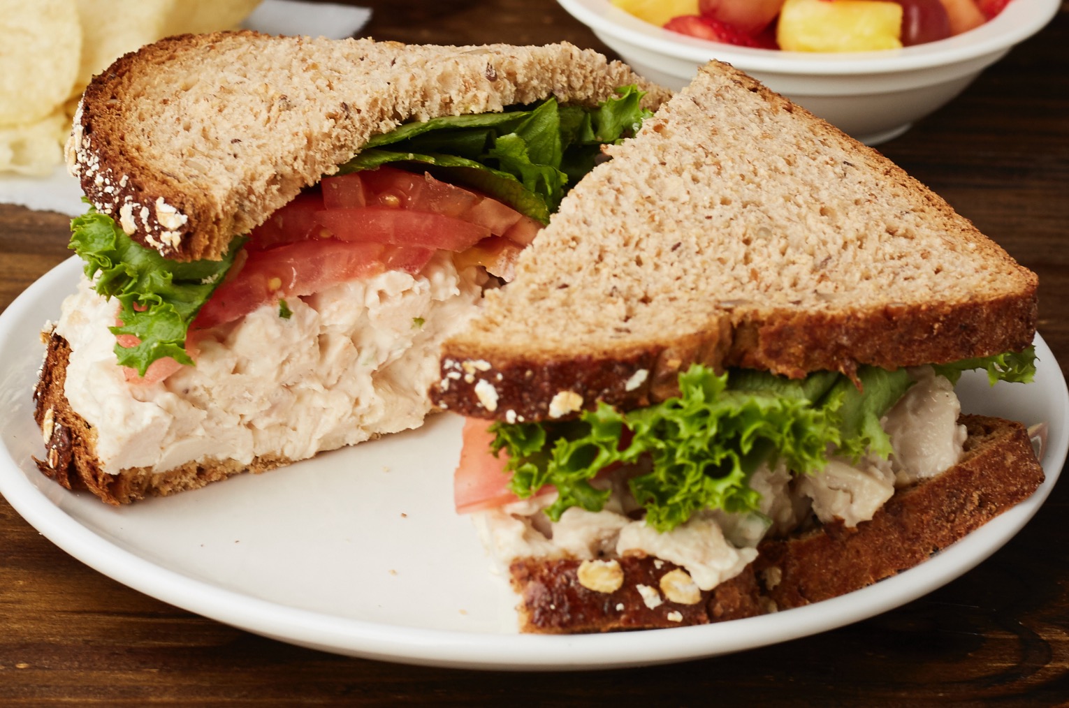 Order Chicken Salad Sandwich Lunch food online from Goldbergs Fine Foods - Avalon store, Alpharetta on bringmethat.com