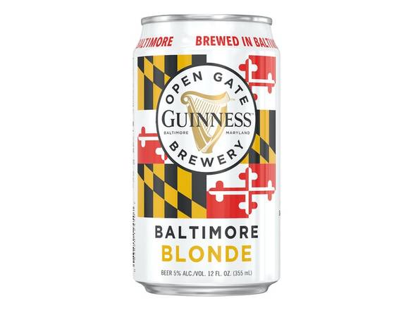 Order Guinness Baltimore Blonde - 6x 12oz Cans food online from Magothy Wine & Spirits store, Severna Park on bringmethat.com