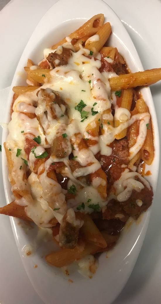 Order Baked Ziti food online from Carsonies Restaurant store, Westerville on bringmethat.com