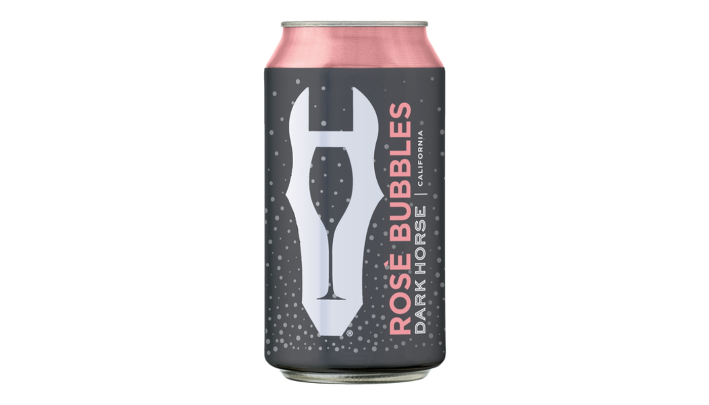 Order Dark Horse Rose with Bubbles 375ml Can food online from Orcutt Liquor & Deli store, Orcutt on bringmethat.com