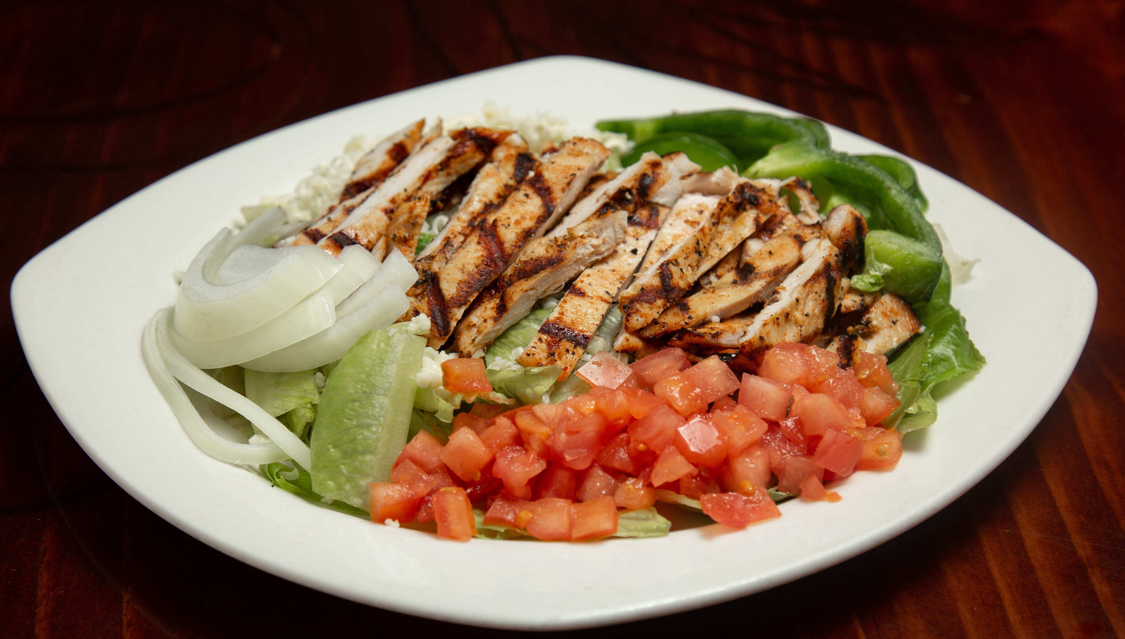 Order Chicken Dinner Salad food online from Pueblo Real store, Franklin on bringmethat.com
