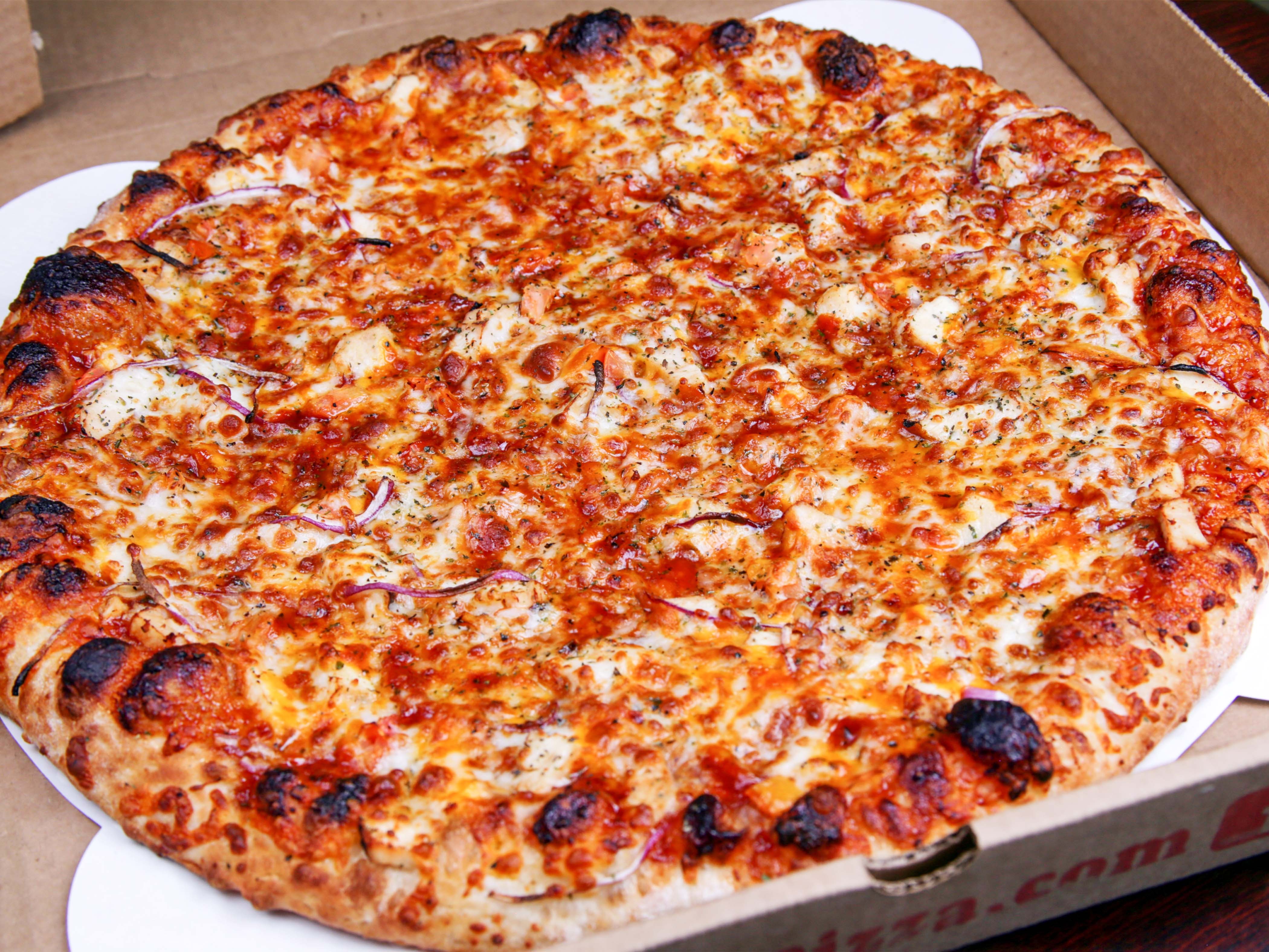 Order BBQ Chicken Pizza food online from Rino D's Pizza & Wings store, Gilbert on bringmethat.com