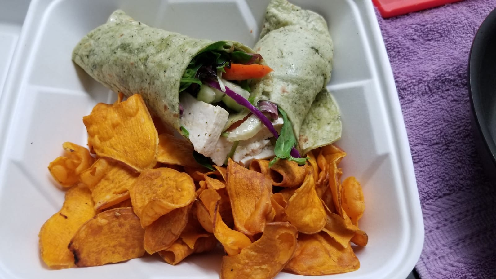 Order Tofu Wrap- Vegan food online from The Green Witch store, Highland on bringmethat.com