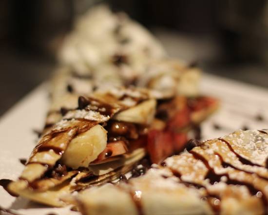 Order Banana Berry Chip Crepe food online from Crazy Bowls store, Smithtown on bringmethat.com