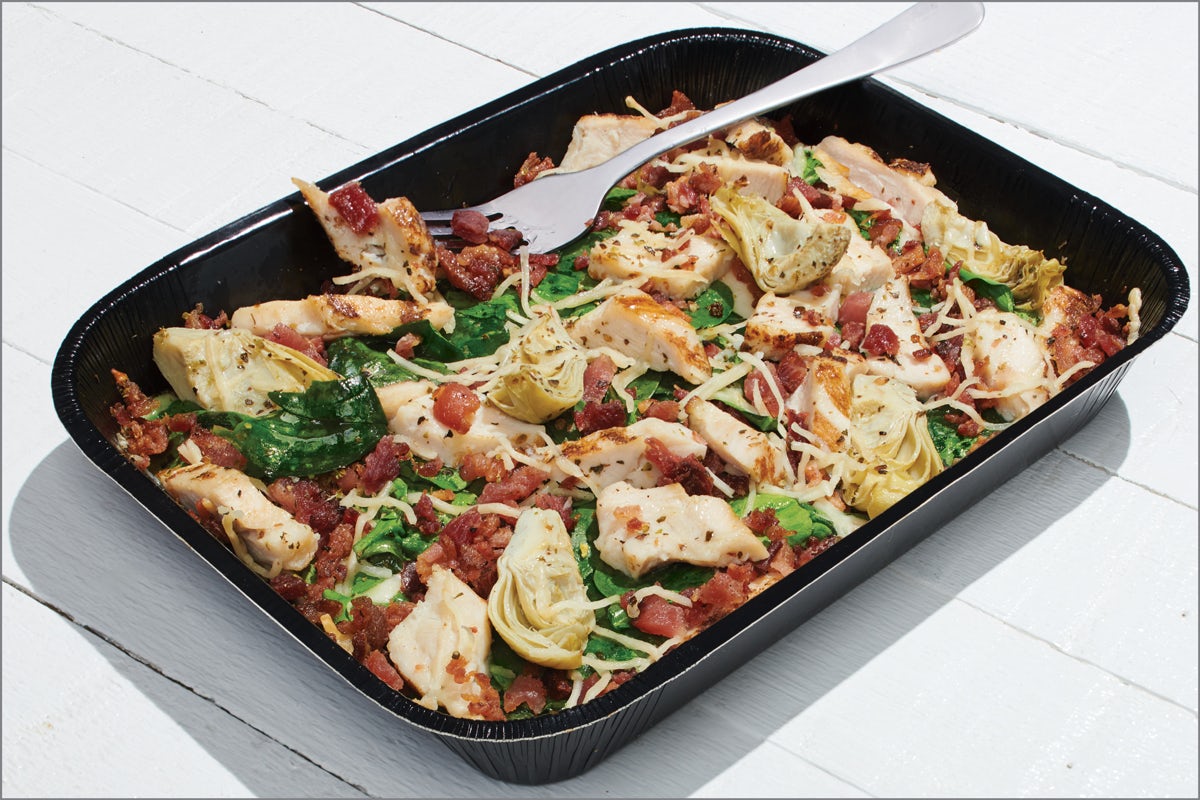 Order Chicken Bacon Artichoke (Keto Friendly) - Baking Required food online from Papa Murphy store, Anchorage on bringmethat.com