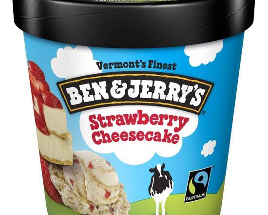 Order Ben & Jerry's Strawberry Cheesecake Pint food online from ampm store, SAN BRUNO on bringmethat.com
