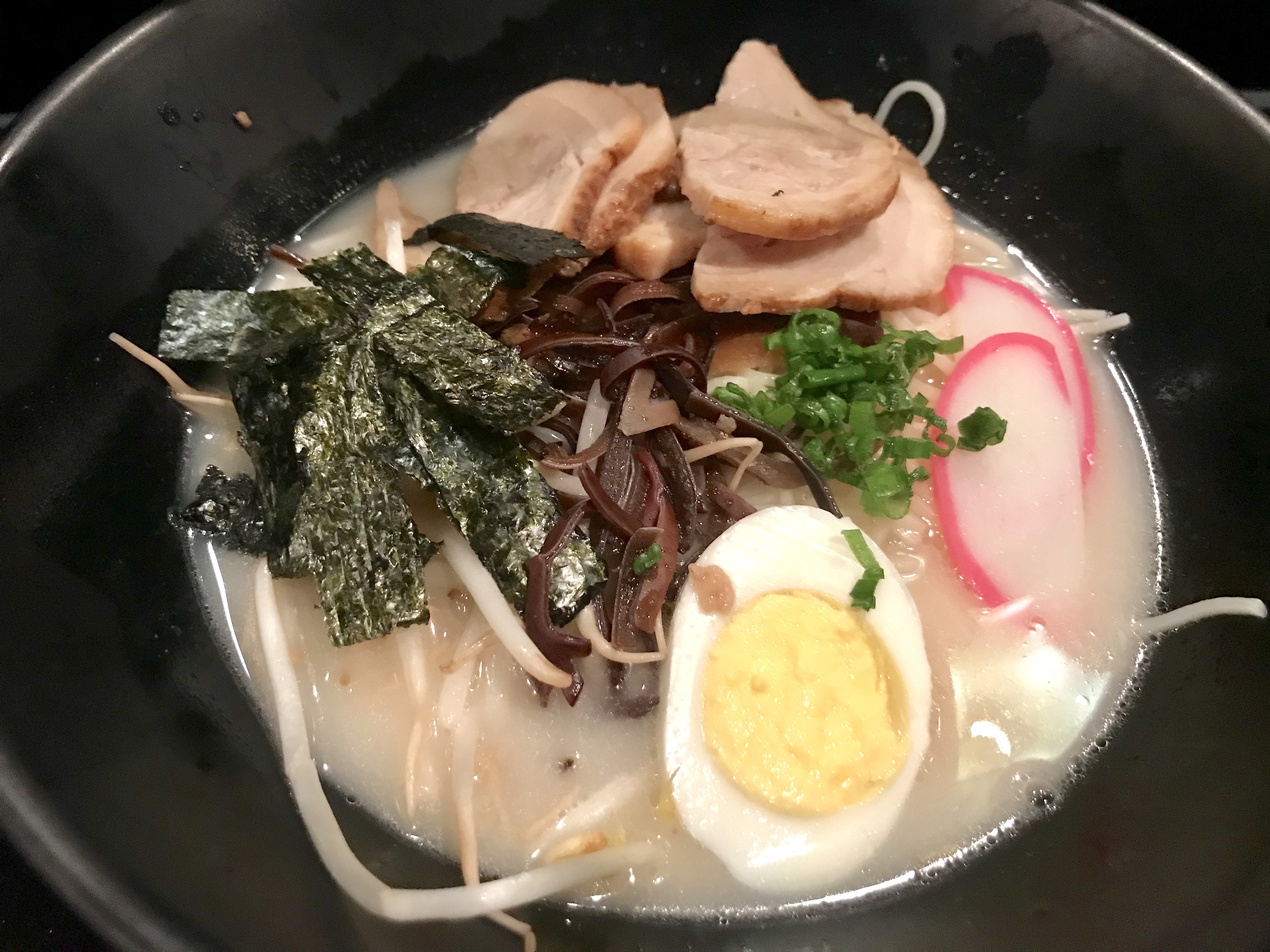 Order Tonkatsu Ramen food online from Blue Wazabi store, Madison on bringmethat.com