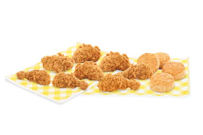 Order 8pc Chicken & 4 Biscuits - 10:30AM to Close food online from Bojangles store, Mills River on bringmethat.com