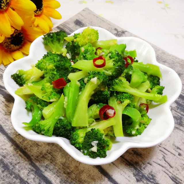 Order 36.	Broccoli w. Sichuan Pepper Corn-Scallion Dressing	椒香西蘭花 food online from Szechuan Gourmet store, New York on bringmethat.com