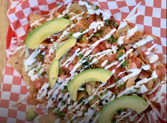 Order Nachos food online from Chicago Style Taco Shop store, Lombard on bringmethat.com