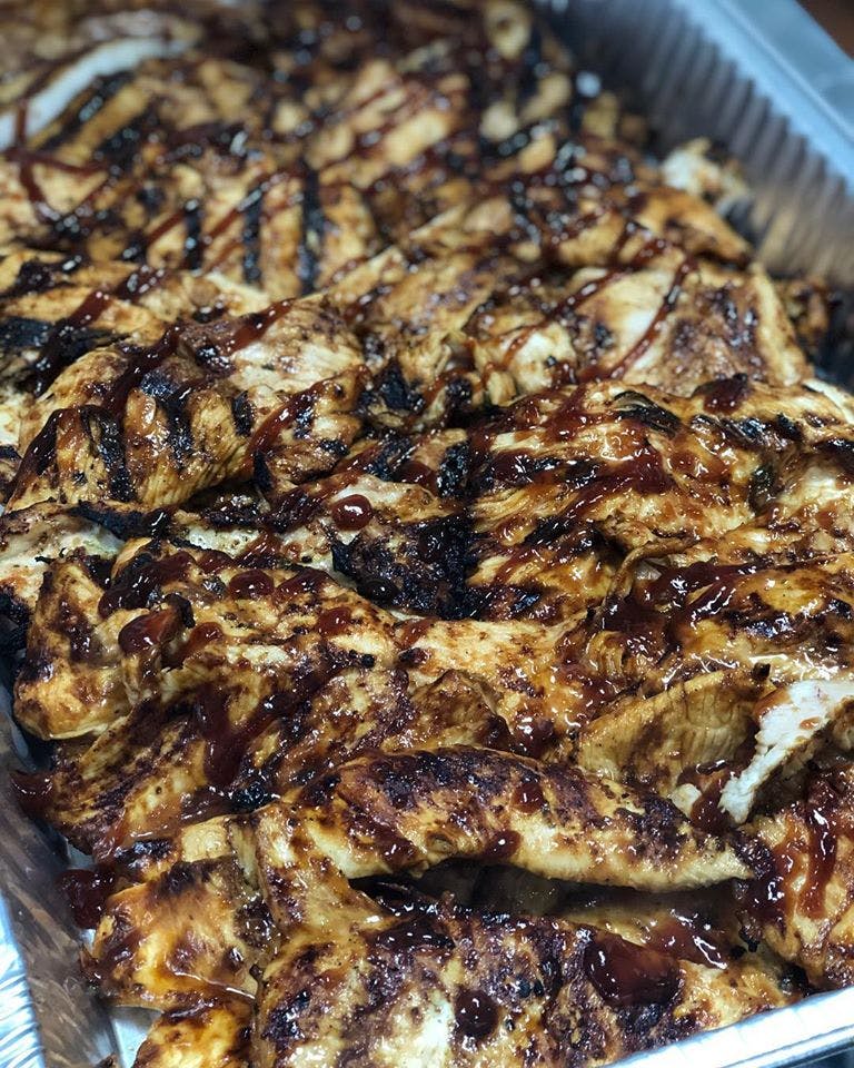Order Grilled Chicken Special - Entree food online from Planet Pizza store, Ridgefield on bringmethat.com