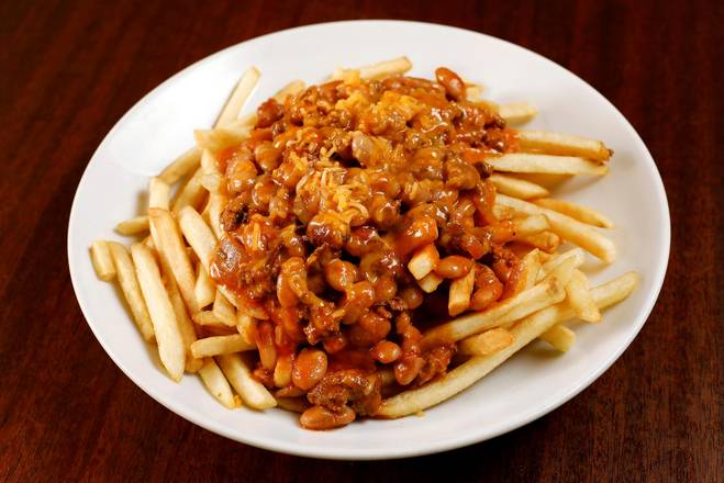Order Chili Cheese Fries food online from Barney's Gourmet Hamburgers store, San Francisco on bringmethat.com