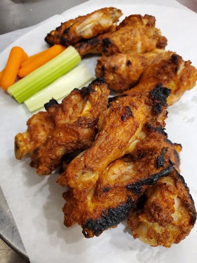 Order Oven Fired Wings - 6 Pieces food online from Duomo Pizza store, Corona on bringmethat.com