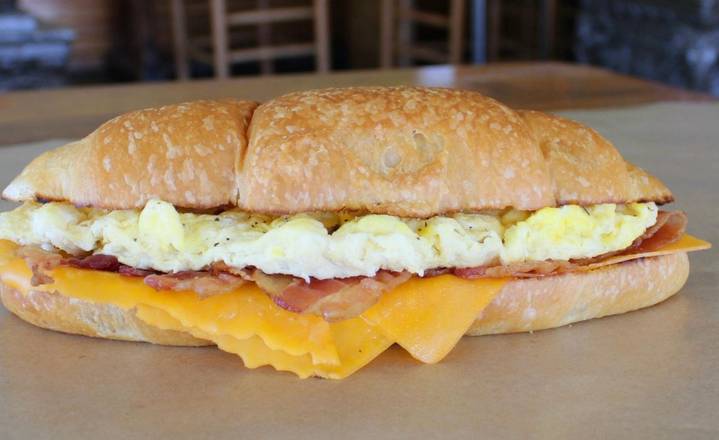 Order Breakfast Croissant food online from The Great Outdoors Sub Shop store, Dallas on bringmethat.com