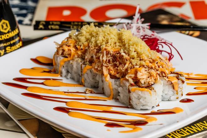 Order Pyro Roll  food online from Rock N Roll Sushi store, Baton Rouge on bringmethat.com
