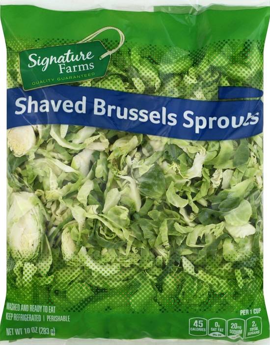 Order Signature Farms · Shaved Brussels Sprouts (10 oz) food online from Albertsons store, Lafayette on bringmethat.com