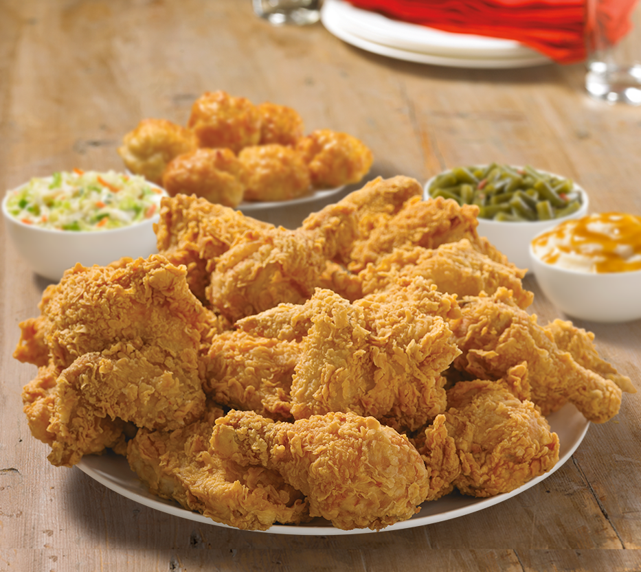 Order 18 Piece Mixed Chicken Meal food online from Church Chicken store, El Paso on bringmethat.com