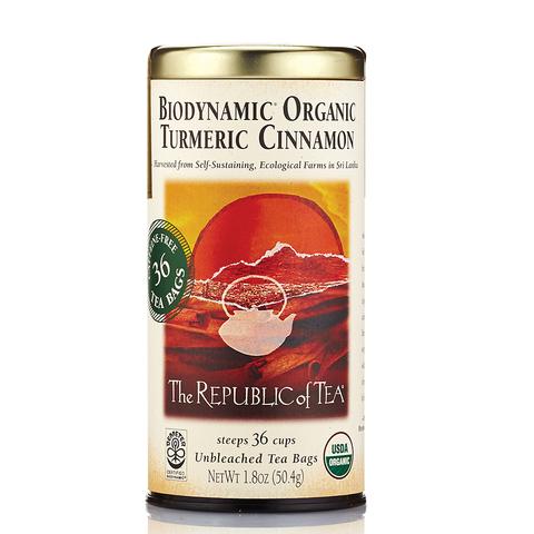Order Biodynamic Organic Turmeric Cinnamon Tea food online from The Coffee Beanery store, Wyomissing on bringmethat.com