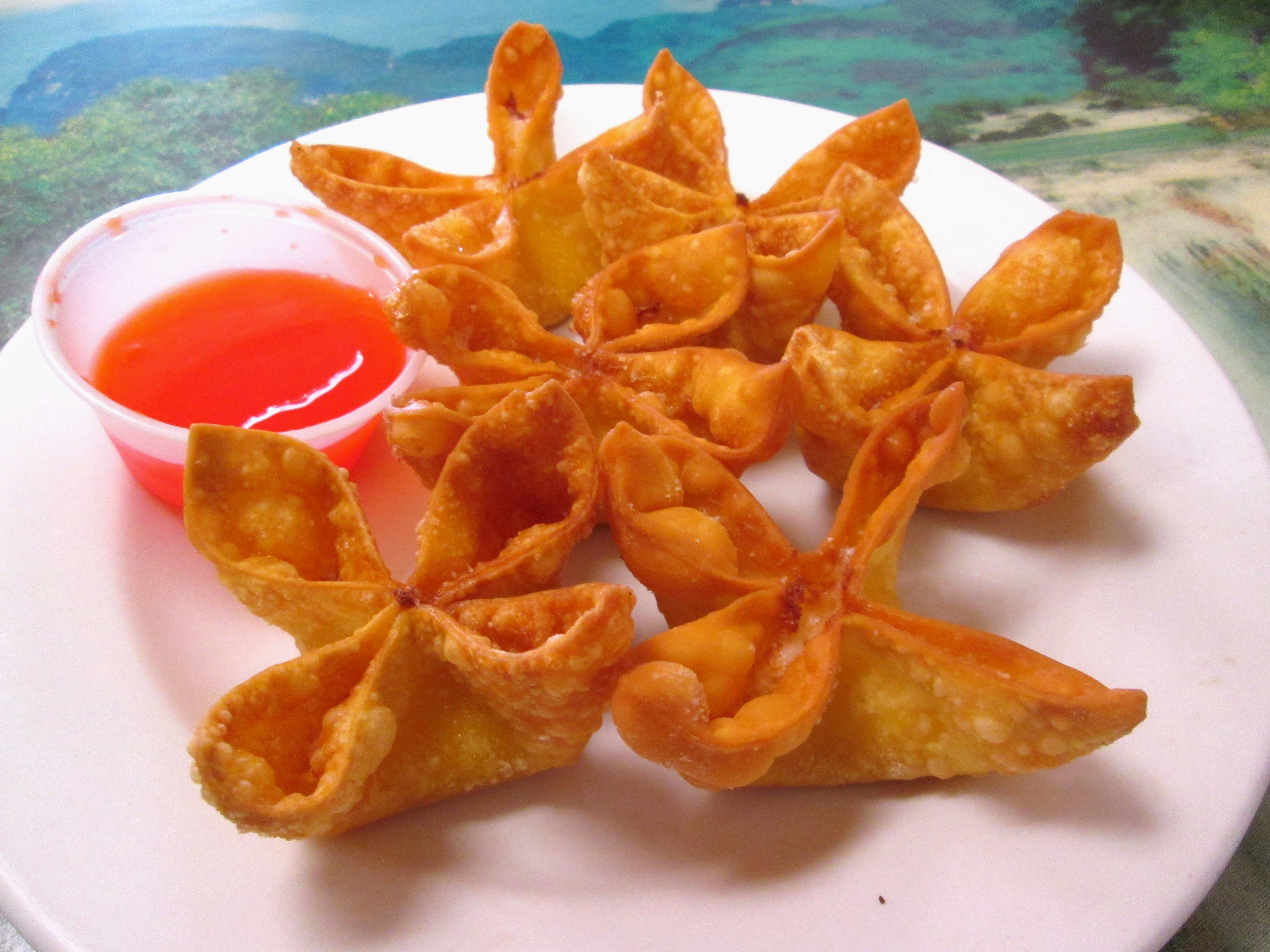Order Crab Rangoon (8) food online from Asia Chinese Restaurant store, Austin on bringmethat.com
