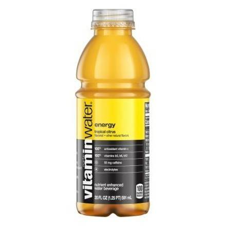 Order Vitamin Water Energy Tropical Citrus (20 oz) food online from 7-Eleven By Reef store, Marietta on bringmethat.com