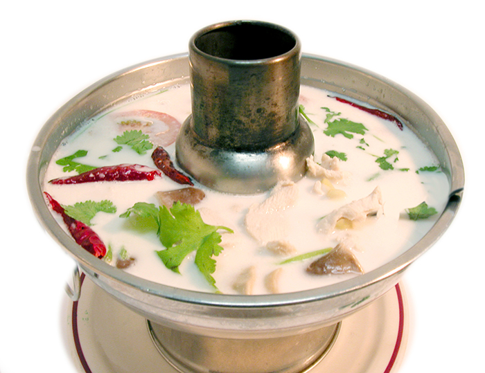 Order Coconut Soup with Chicken food online from Sa Ung Thai Restaurant store, Harbor City on bringmethat.com