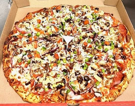 Order 12 Topping Classic Pizza food online from Figaros Pizza store, Medford on bringmethat.com