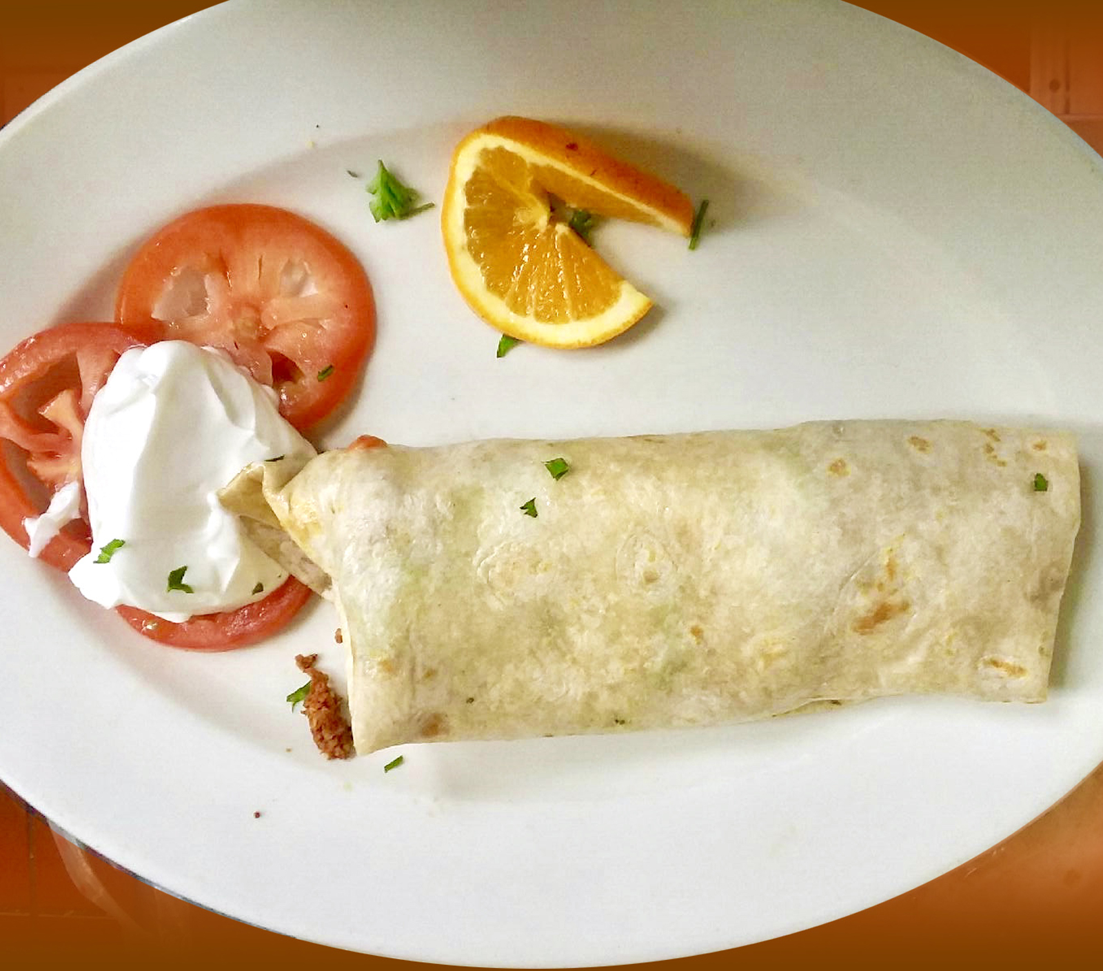 Order Kali Burrito food online from Pinocchio In The Desert store, Palm Springs on bringmethat.com