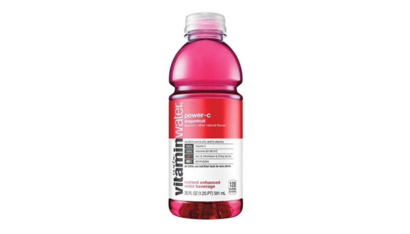 Order Glaceau Vitamin Water Nutrient Enhanced Water Beverage power-C - dragonfruit 20 oz Bottle food online from Village Commons Liquor store, Camarillo on bringmethat.com