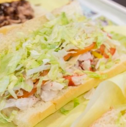 Order The Succulent Seafood Delight food online from Sensuous Sandwich store, Orem on bringmethat.com