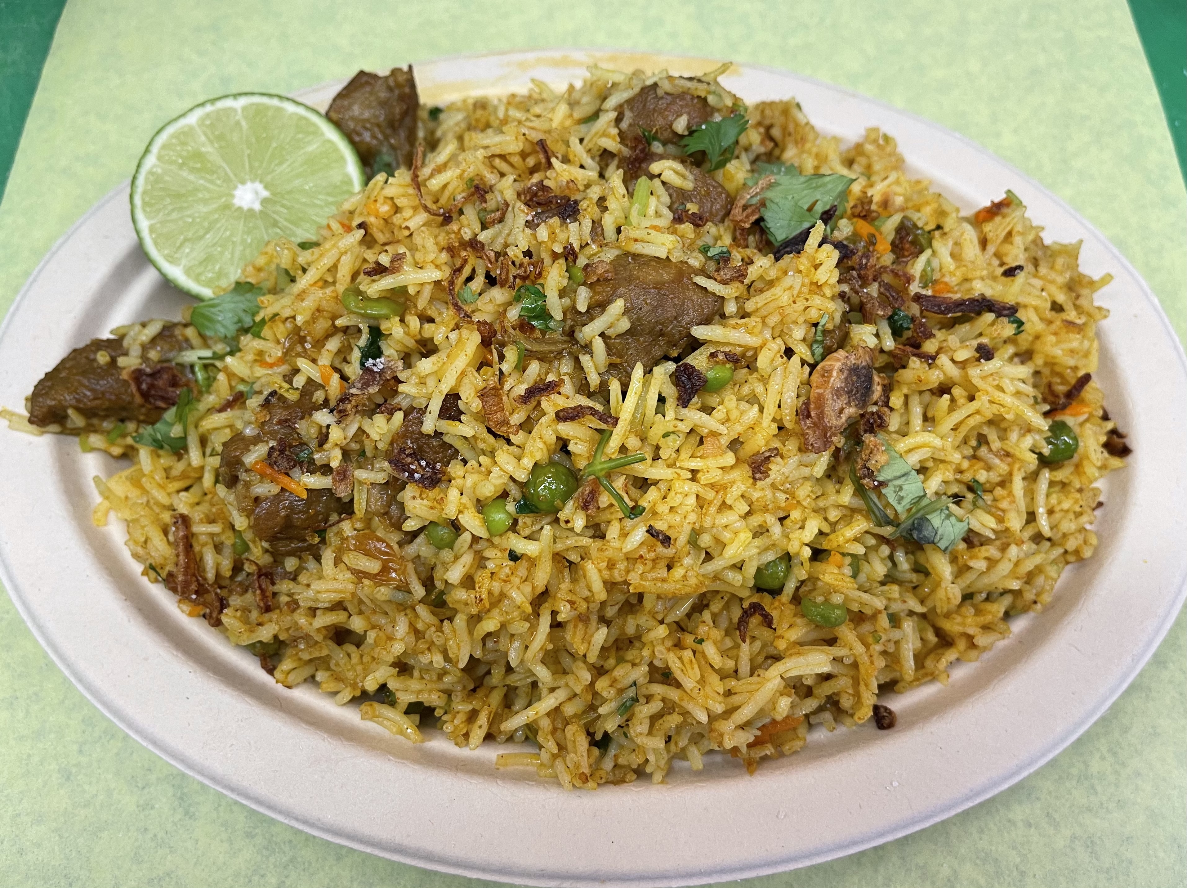 Order Beef Biryani food online from Indimex Eats Indian Restaurant store, Los Angeles on bringmethat.com