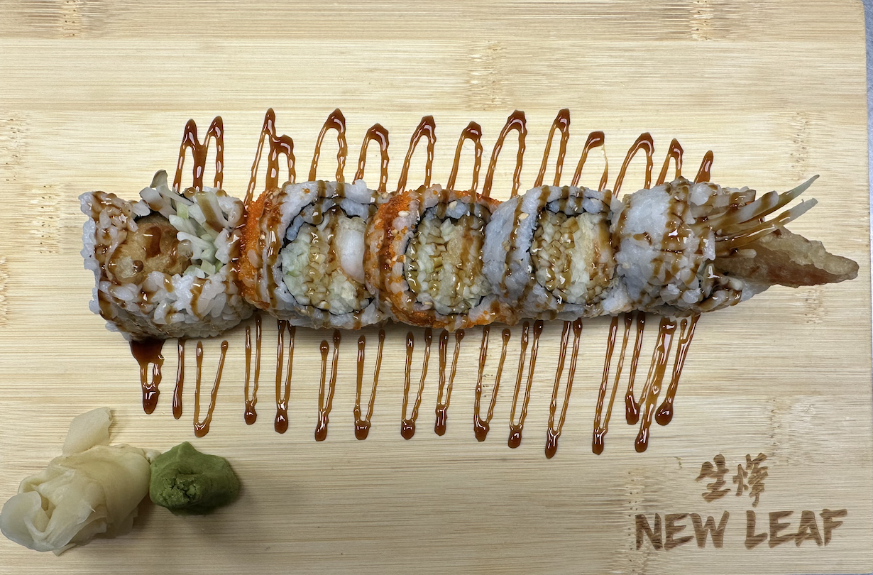 Order Shrimp Tempura Roll food online from New Leaf Chinese & Japanese Cuisine store, Philadelphia on bringmethat.com