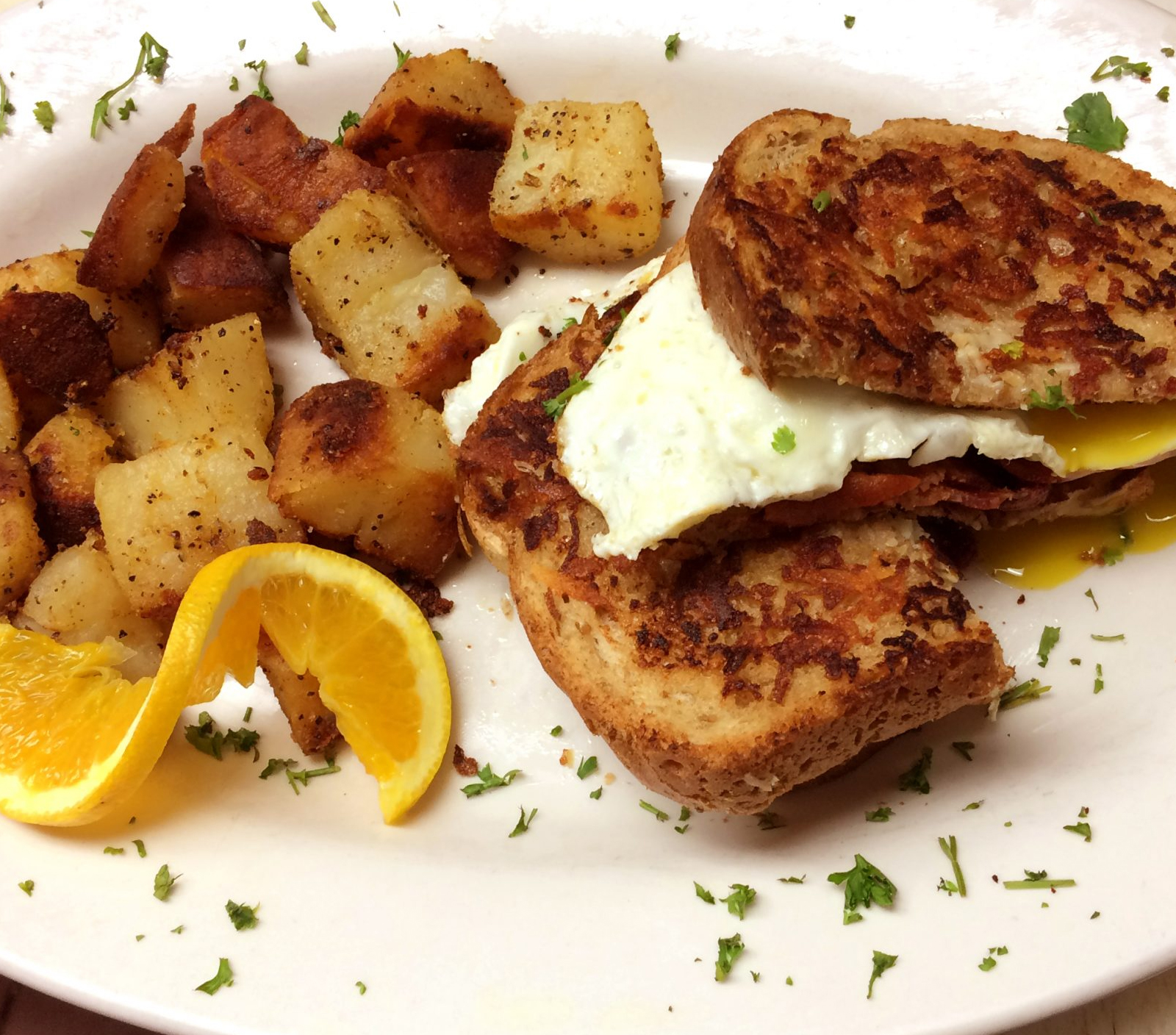 Order Fried Egg Sandwich food online from Pinocchio store, Palm Springs on bringmethat.com