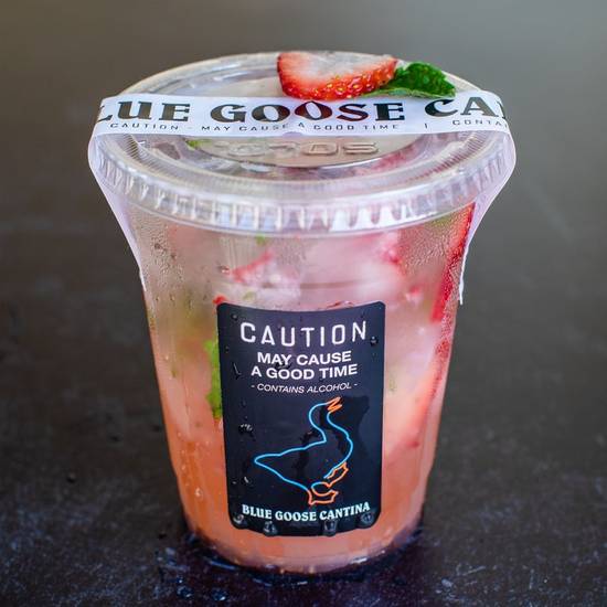Order Strawberry Mojito food online from Blue Goose Cantina store, Mckinney on bringmethat.com