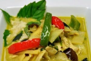 Order Green Curry food online from My Thai Restaurant store, La Habra on bringmethat.com
