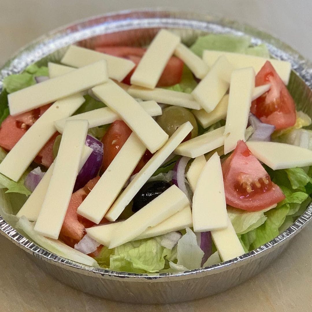 Order Tossed Salad - Small food online from Dominic's Pizza store, Lakewood on bringmethat.com