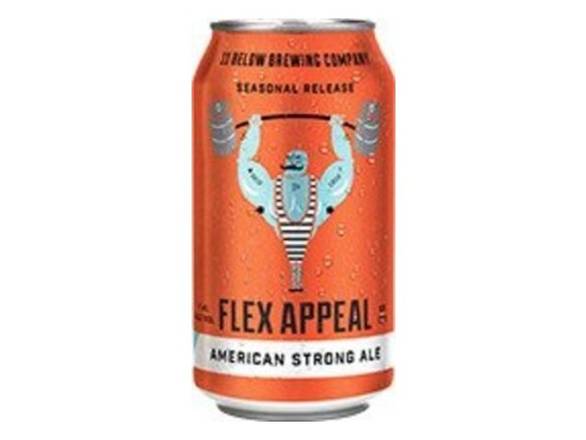 Order 11 Below Brewing Flex Appeal American Strong Ale - 6x 12oz Cans food online from Liquor Cabinet store, Houston on bringmethat.com