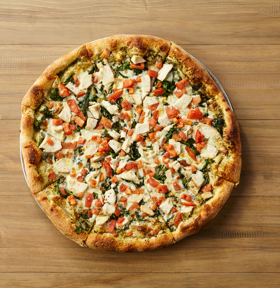 Order Chicken Florentine Pizza food online from Johnny'S New York Style Pizza store, Atlanta on bringmethat.com