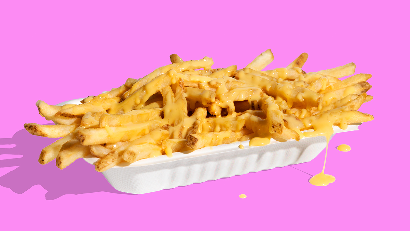Order The Shop Cheese Fries food online from The Impossible Shop store, Alhambra on bringmethat.com
