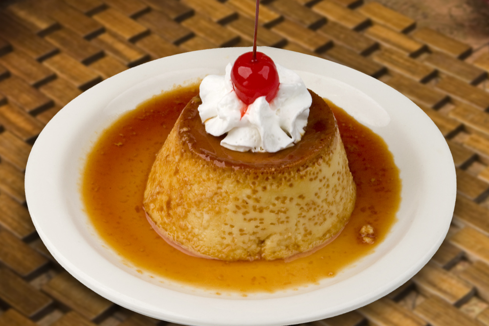Order Flan Doña Maria food online from Taqueria San Miguel store, Cathedral City on bringmethat.com