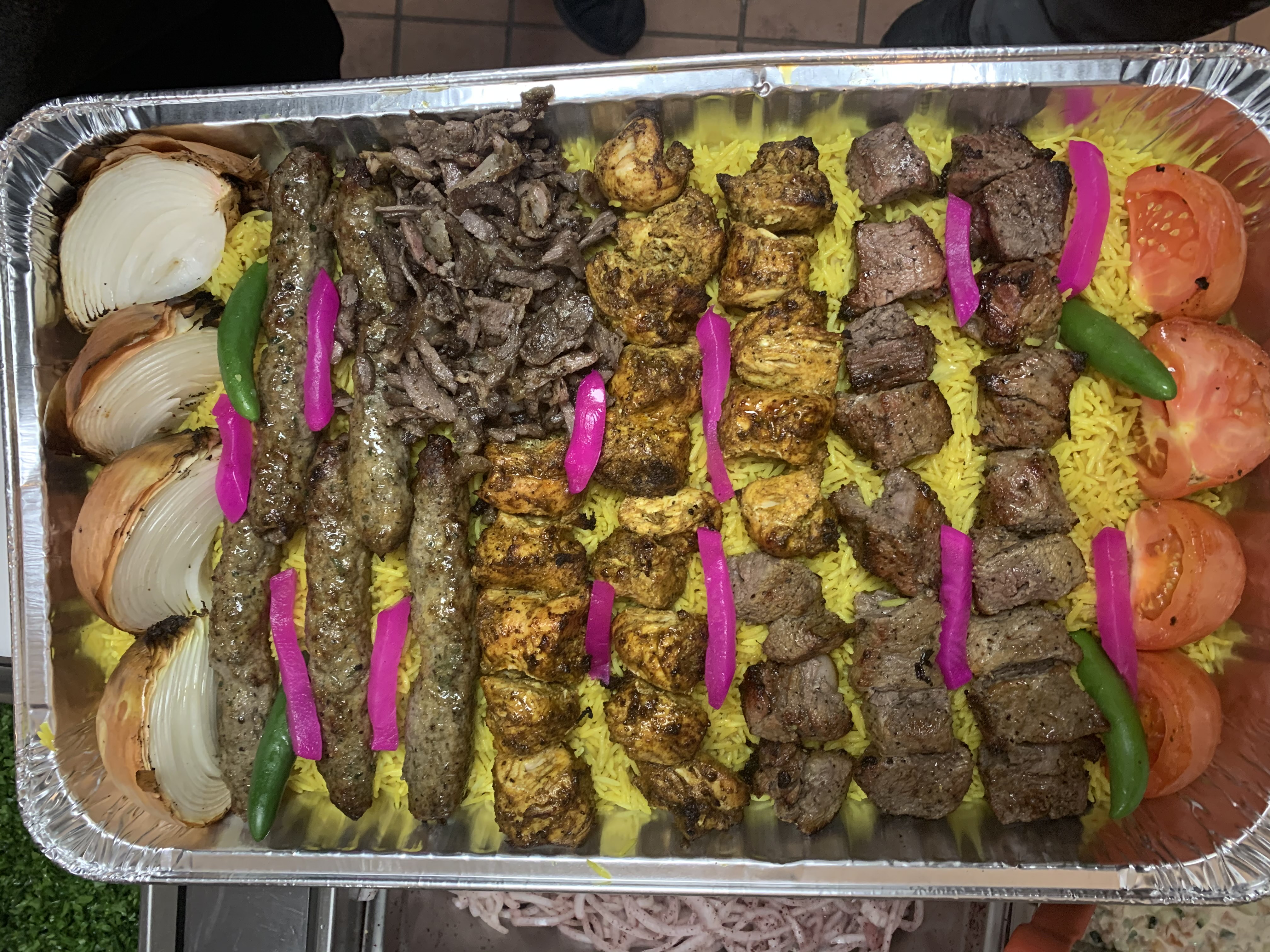 Order Mixed Grill for 6 person food online from shawarma king store, Gurnee on bringmethat.com