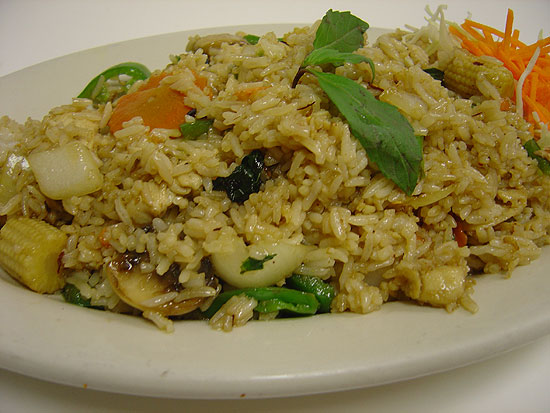 Order Bail Fried Rice food online from Happy Elephant Thai Cuisine store, Elk Grove Village on bringmethat.com