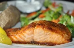 Order Broiled Filet of Salmon food online from Murph's Restaurant & Bar store, Franklin Square on bringmethat.com