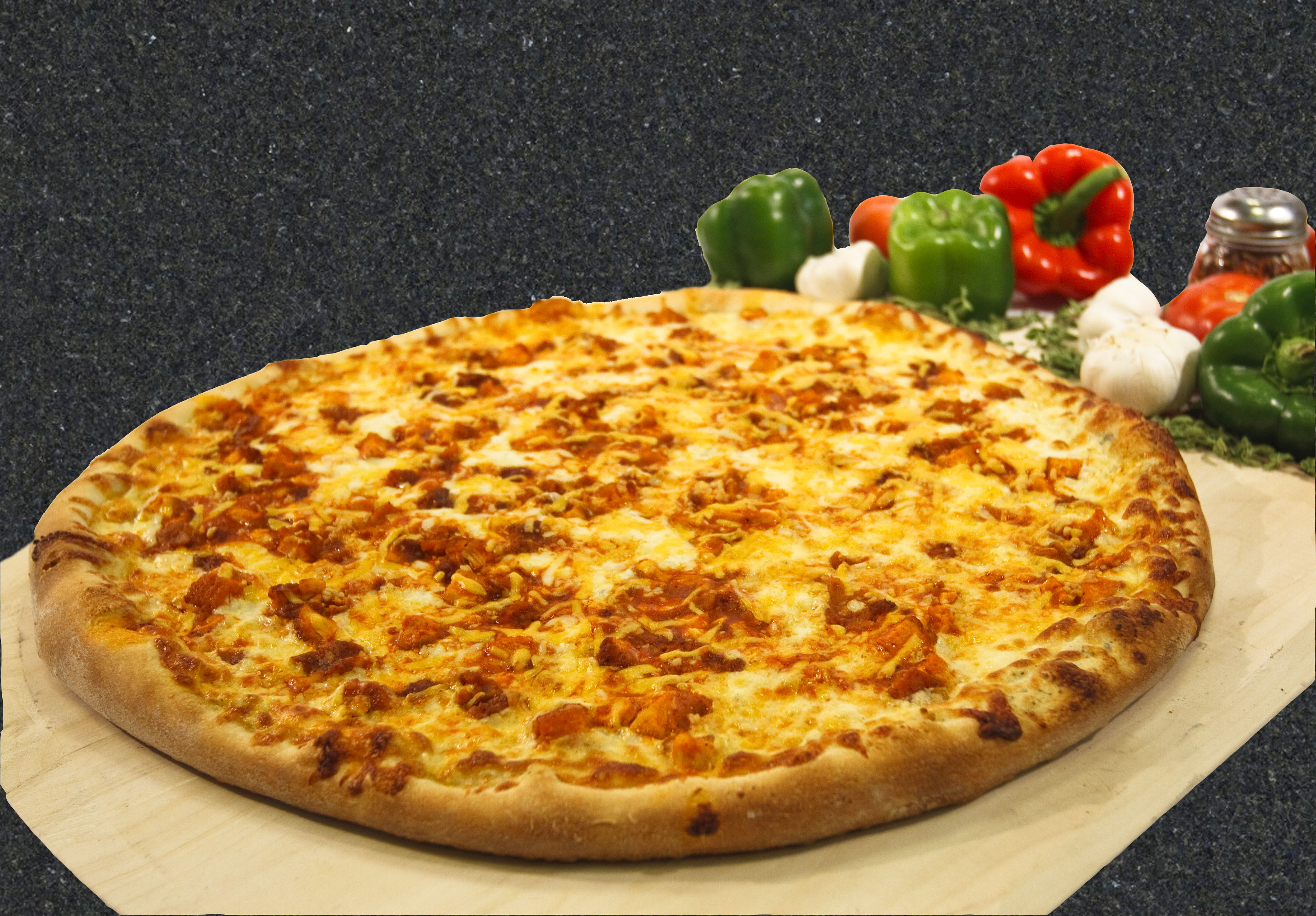 Order Buffalo Chicken Pizza food online from Kasa Pizza store, Cresco on bringmethat.com