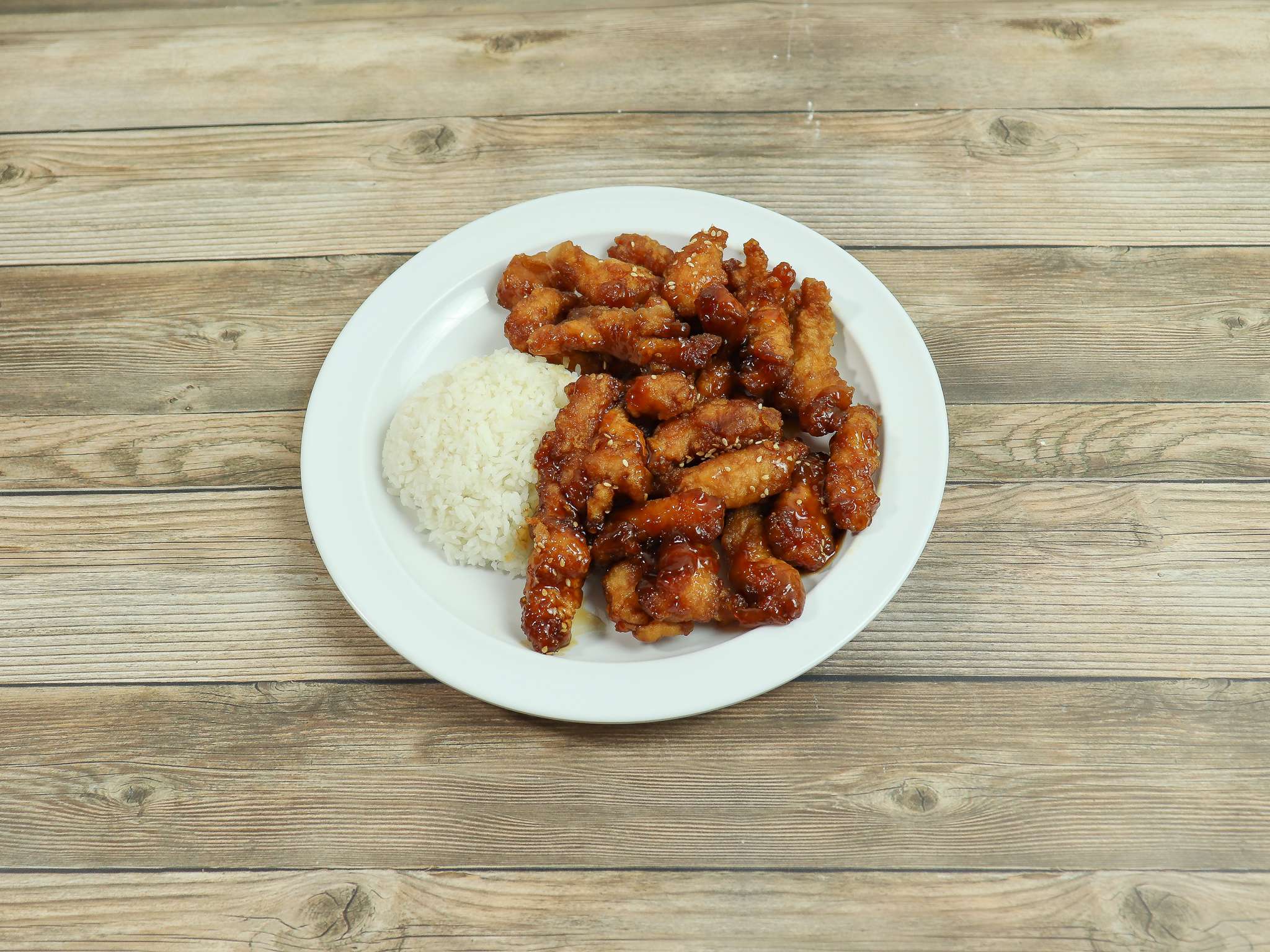 Order C19. Sesame Chicken food online from Green China Cafe store, Suwanee on bringmethat.com