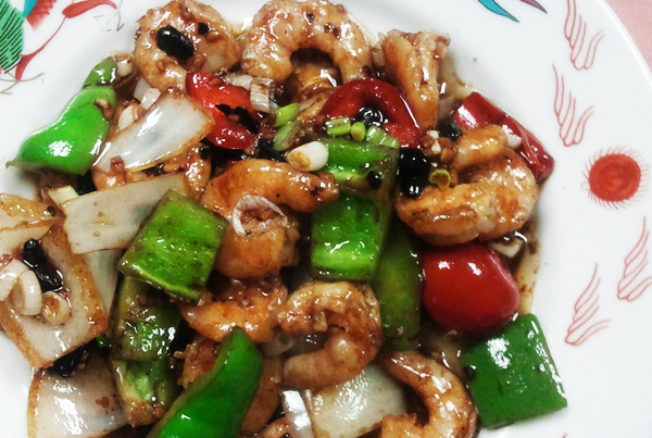 Order 89. Quart of Shrimp with Black Bean Sauce food online from China Joy Restaurant store, Jacksonville on bringmethat.com