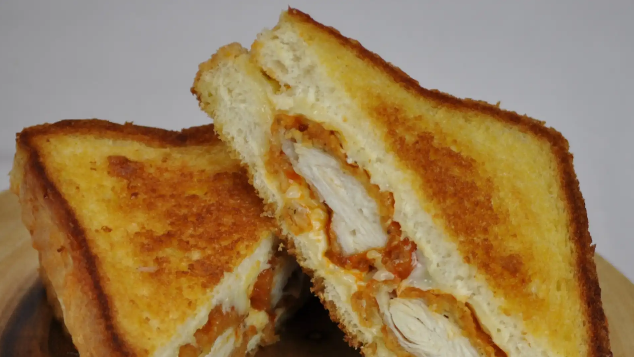 Order Buffalo Chicken Grilled Cheese Sandwich food online from Phantom Fire Grill store, Greenville on bringmethat.com